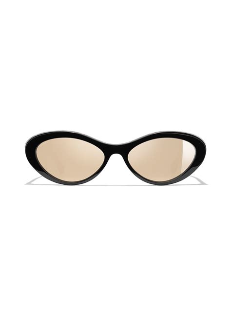 chanel sonnenbrille schwarz beige|Chanel sonnenbrille schwarz gold.